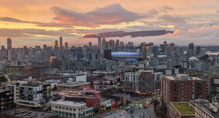 View of the City of Vancouver