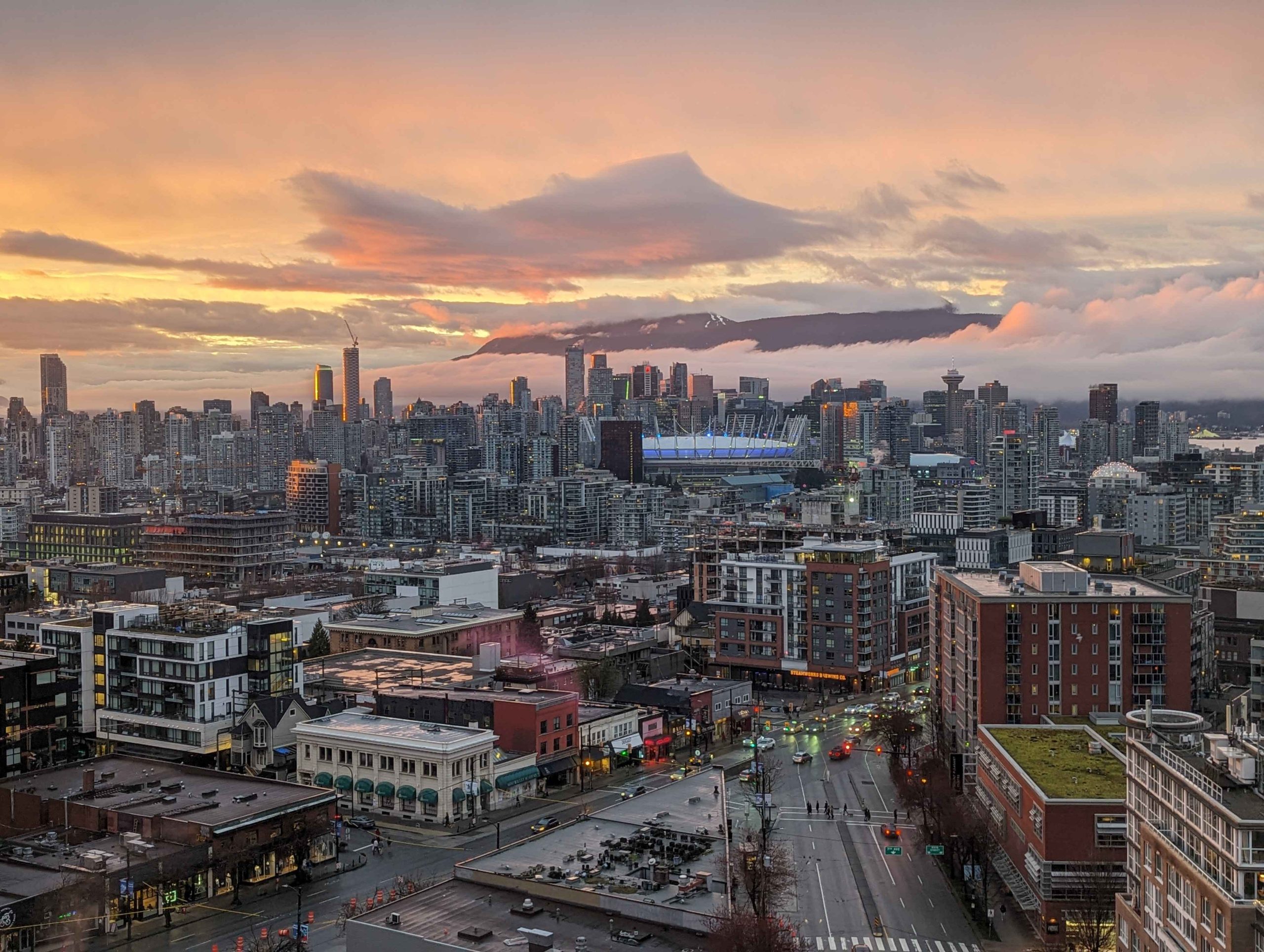 View of the City of Vancouver